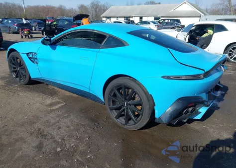2020 Aston Martin Vantage из США, поврежденный, VIN SCFSMGAW9LGN04360